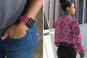 Pink Native American Pattern, a Pattern Graphic by PPEthnicDecorPattern (Thumbnail 5 of 10)