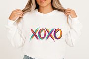 Valentines Day Heart XOXO Png, XOXO, an Illustration by designcity5 (Thumbnail 3 of 9)