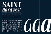 Saint Hardvest – High Contrast Serif, a Serif Font by roomspace creative lab (Thumbnail 9 of 11)