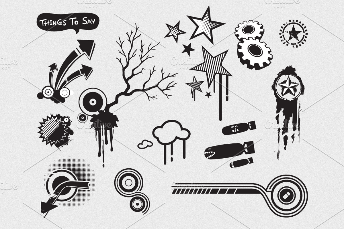 Design Elements Vector Pack, an Illustration by blacksheepsupply (Photo 2 of 3)