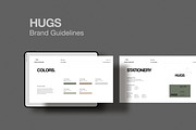 HUGS | Brand Guidelines, a Presentation Template by creathrivestudio (Thumbnail 3 of 15)
