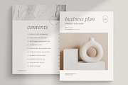 Business Plan Template Canva, a Presentation Template by frommakertomaker (Thumbnail 4 of 10)