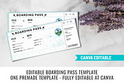 Boarding Pass Canva Template, a Print Template by Snapybiz (Thumbnail 2 of 10)