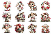 Whimsical Easter Clipart Bundle, an Illustration by Dream Creation (Thumbnail 2 of 6)