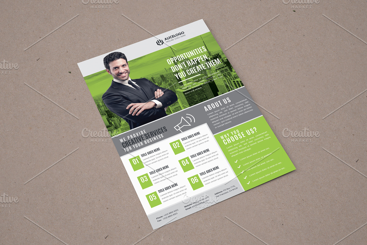 Flyer Template, a Flyer Template by Alice_s (Photo 9 of 10)