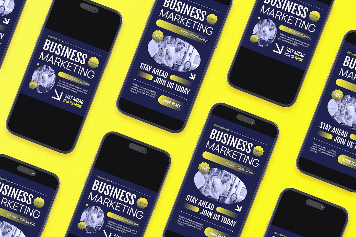 Business Marketing Event Flyer Set, a Flyer Template by Aiyari Graphic (Photo 2 of 3)