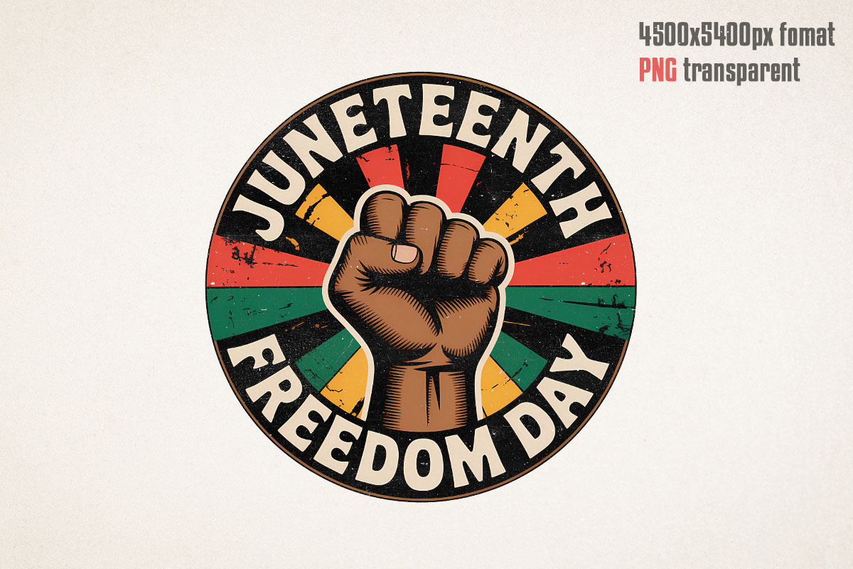 Juneteenth Retro Sublimation Bundle, an Object Graphic by GlitterCraft (Photo 56 of 61)