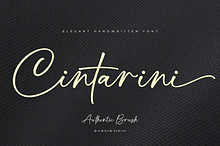 Cintarini Handwritten Font