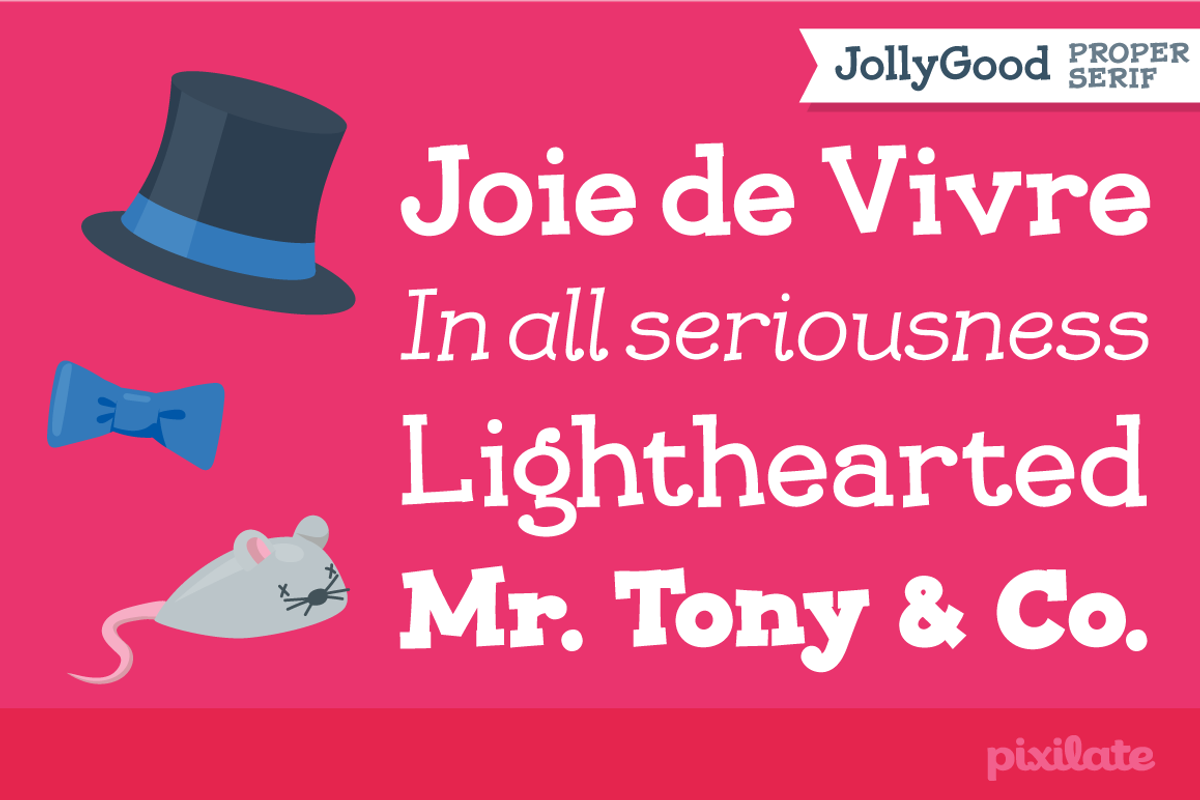 JollyGood Proper Serif preview 2