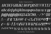 Zugili - Modern Serif Typeface, a Serif Font by MaikoHatta (Thumbnail 5 of 7)