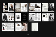 QUINN / Portfolio Magazine Template, a Brochure Template by Studio Dara (Thumbnail 18 of 18)