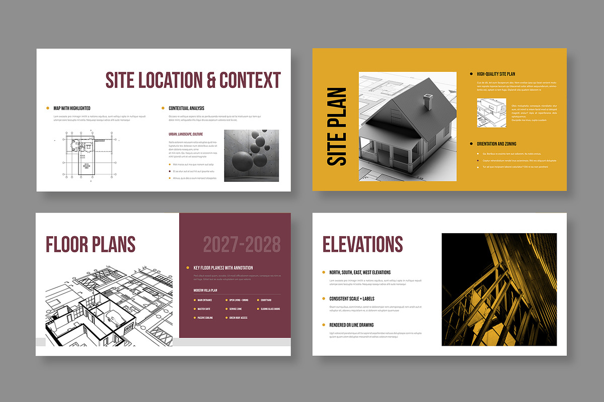 Architecture Project Presentation preview 3