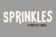 Sprinkles Brush for Procreate, a Brush Add-On by michlaure (Thumbnail 1 of 2)