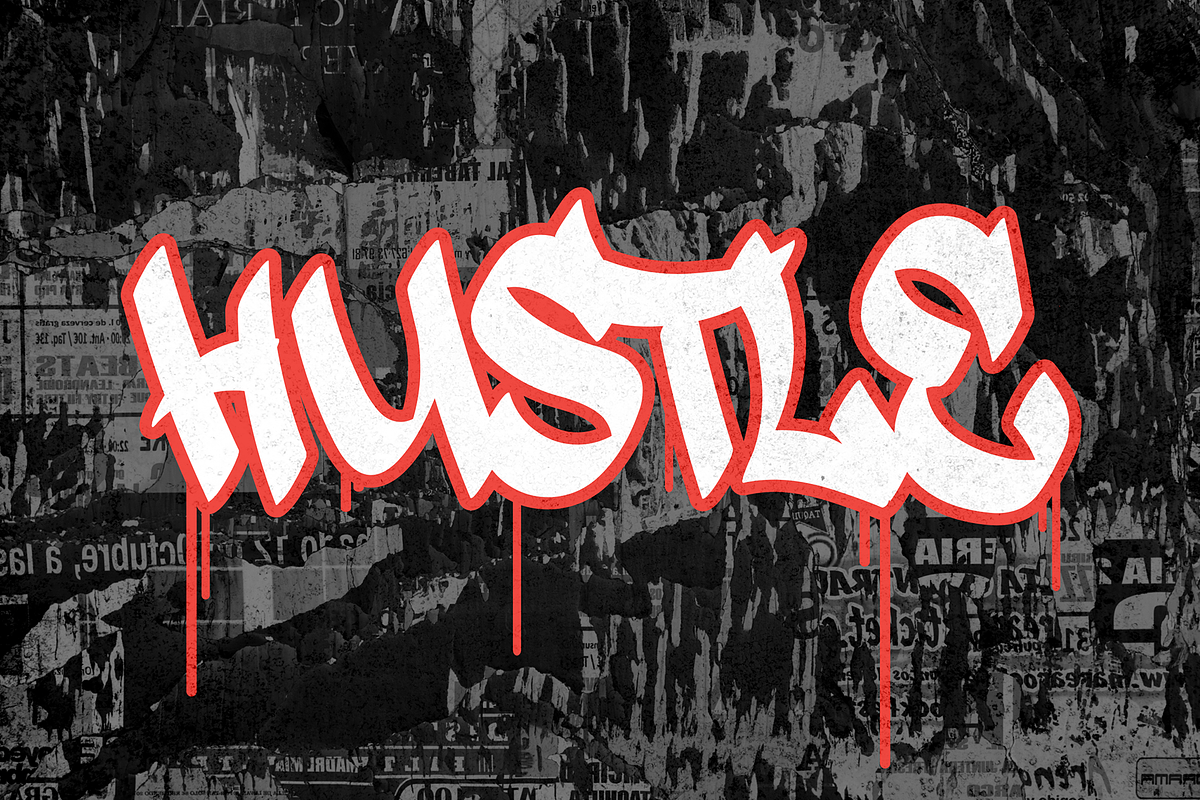 Darksite - Urban Graffiti Font, a Blackletter Font by figuree studio (Photo 8 of 8)