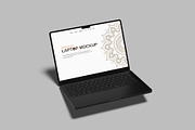 Laptop Mockup, a Device Mockup by Bangdastudio (Thumbnail 4 of 5)