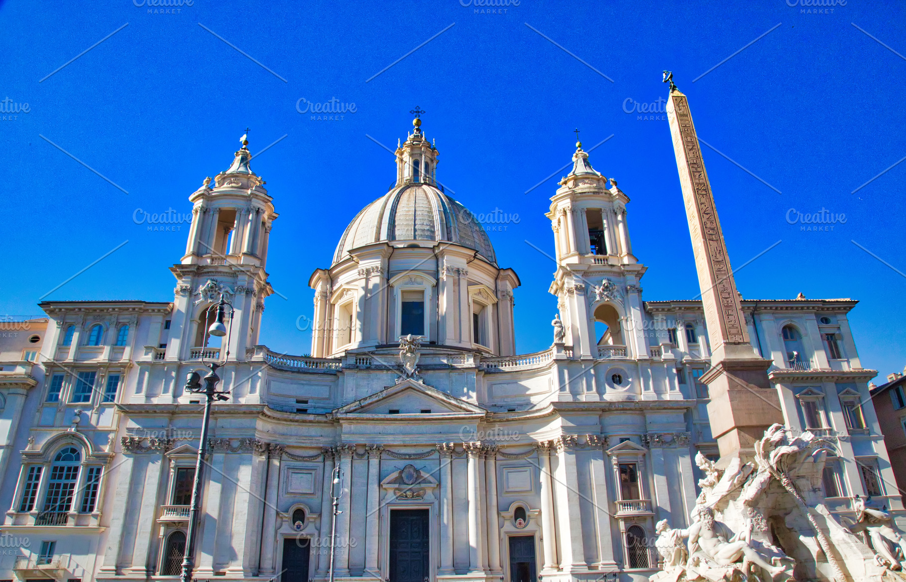 Piazza navona in rome featuring italy, rome, and architecture, an ...