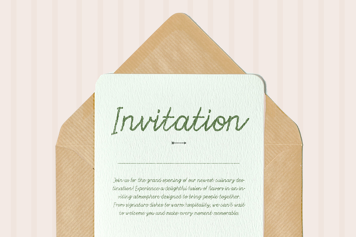 Les Rouges – Casual Script Font, a Font by Huge Dream Studio (Photo 8 of 10)