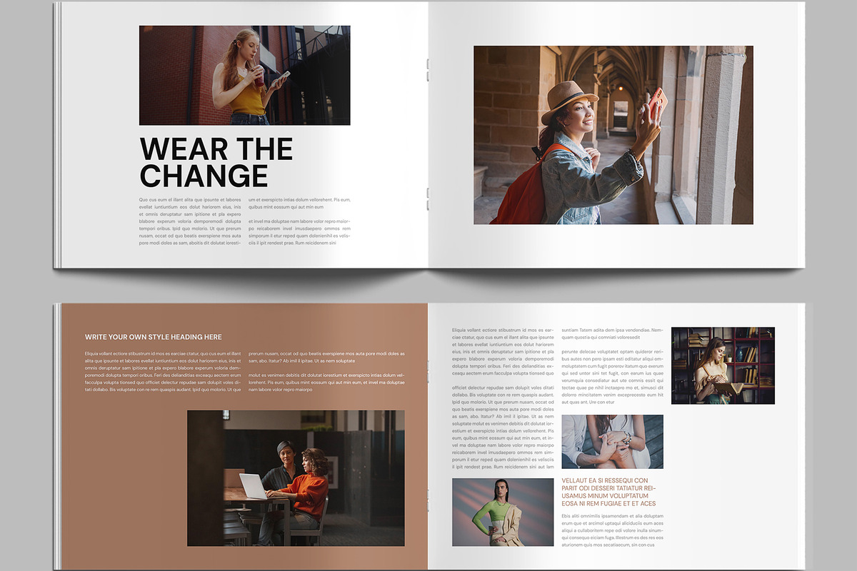 Lifestyle Photobook Magazine Design, a Magazine Template by MightyDesign (Photo 5 of 8)