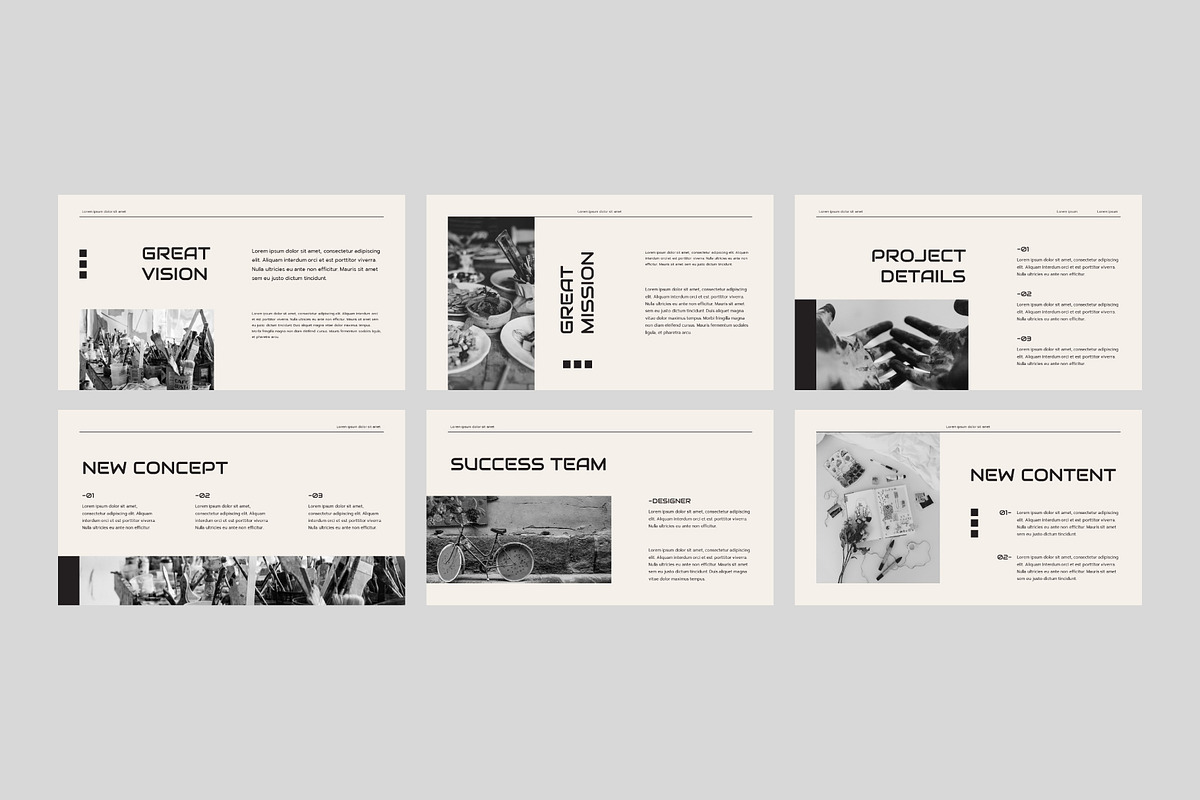 KROMA - Monochrome Presentation, a Presentation Template by Dankudraw (Photo 3 of 6)