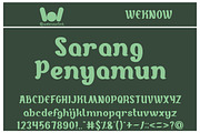 Goddess of fortune, a Font by weknow (Thumbnail 5 of 5)