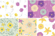 Flower Garden Seamless Patterns, a Pattern Graphic by Youandigraphics (Thumbnail 11 of 14)