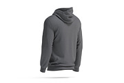 Black Sports Hoodie 3D Model, an Object 3D Model by rebrandy (Thumbnail 5 of 9)