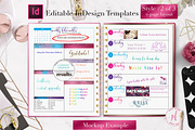 Weekly Calendar | InDesign Template, a Stationery Template by Planner Templates (Thumbnail 16 of 23)