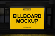 Billboard Mockup, an Advertising Mockup by mockupbuys (Thumbnail 1 of 2)