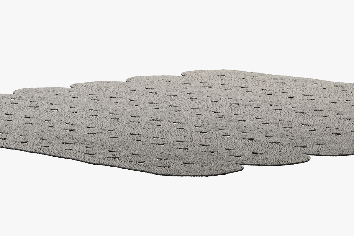 Safavieh Hajri Jute Rug (2 options), a Furniture 3D Model by 3dmitruk (Photo 11 of 23)