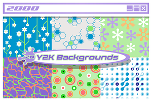 20 Y2K Backgrounds/Patterns