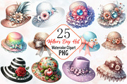 Mothers day hat Clipart, an Illustration by RobertsArt (Thumbnail 1 of 7)