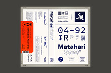 Matahari Sans - Font Family