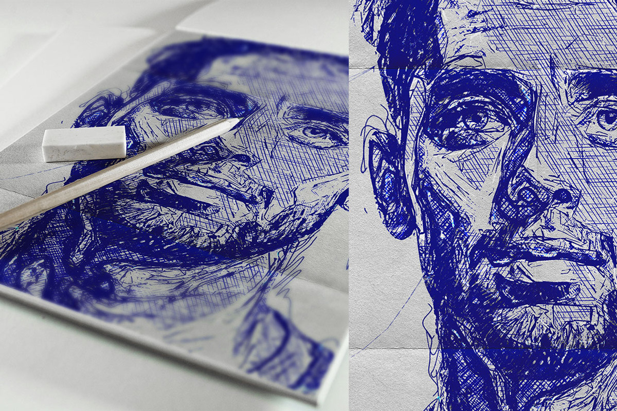 Realistic Pen Sketch Creator, an Action Add-On by Amorjesu.com (Photo 20 of 37)