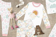 Cute baby patterns, prints, clipart, a Pattern Graphic by Inna Moreva (Thumbnail 8 of 9)