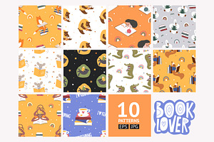 Book Lover Graphic Collection