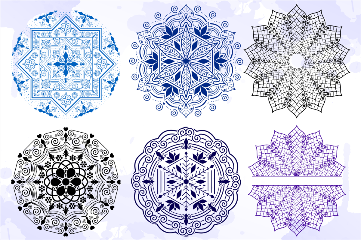 Mandala SVG Bundle, a Pattern Graphic by D2PUTRI (Photo 10 of 12)