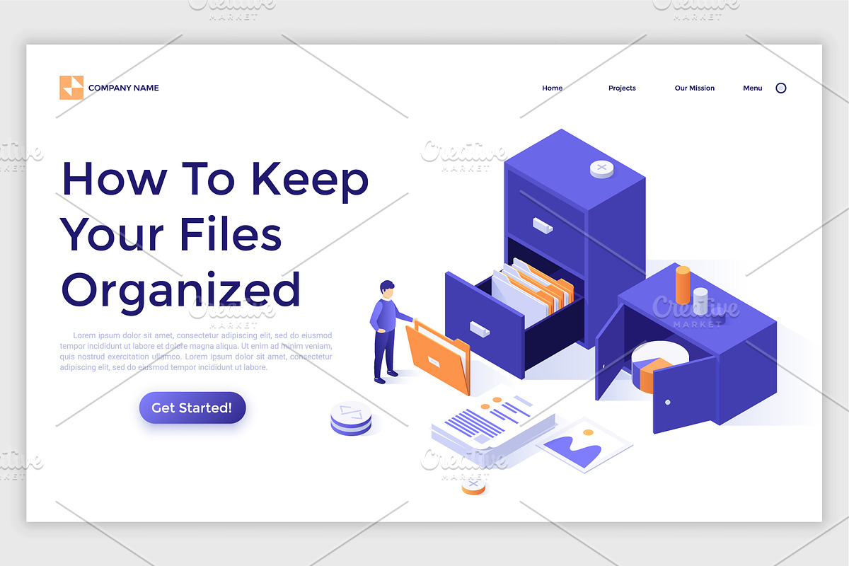 Isometric Solutions Mini. Part 17, a Templates & Theme by Andrew Kras Design (Photo 10 of 11)