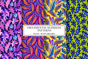 Ornamental seamless patterns, a Pattern Graphic by Robusta (Thumbnail 1 of 9)