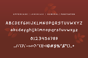 Autumn Children - Display Font