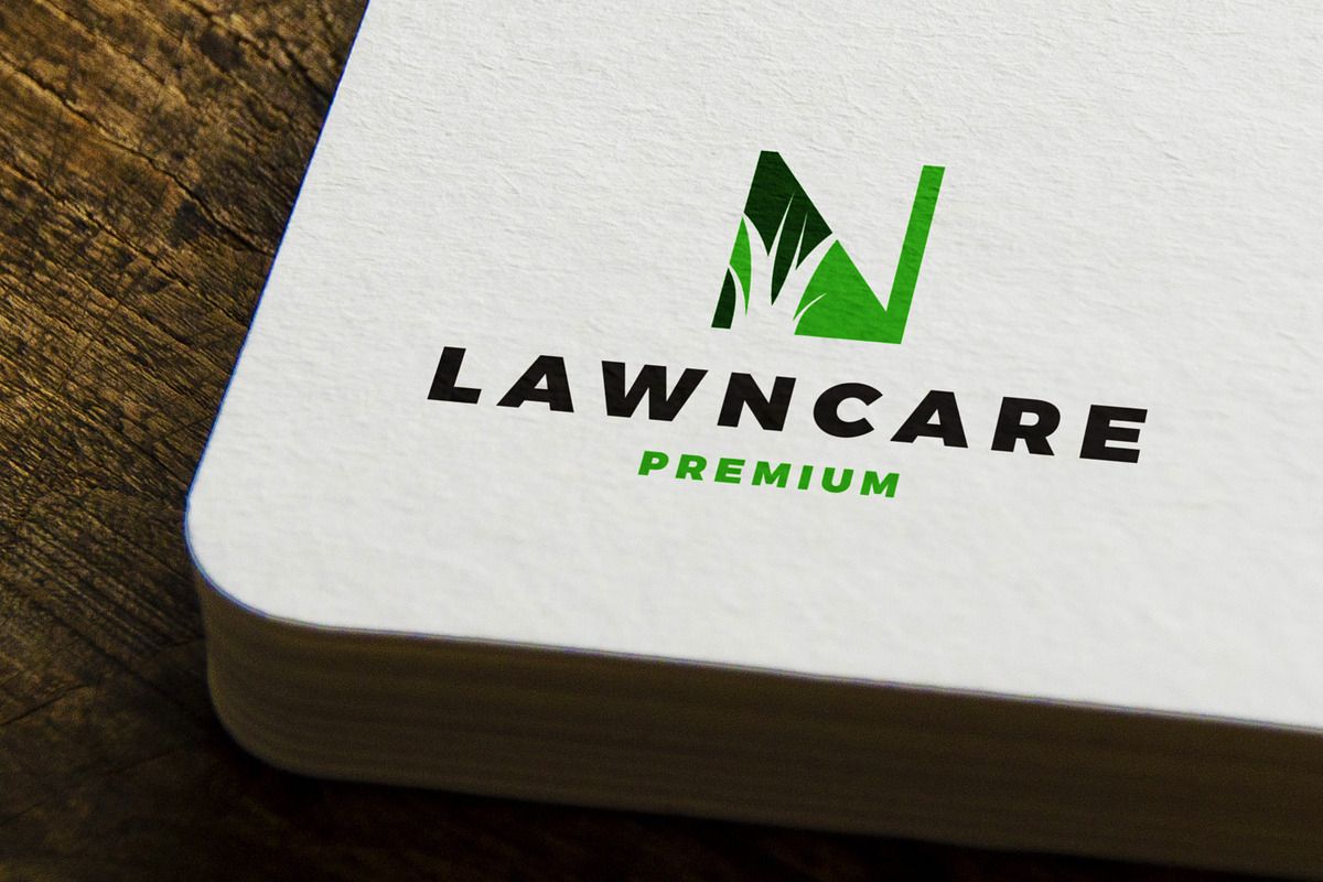 Initial Letter N Lawn Care Logo Temp, a Branding & Logo Template by mesuka (Photo 1 of 2)