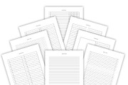 Notes Template | Canva, a Stationery Template by DesignByStore (Thumbnail 2 of 5)