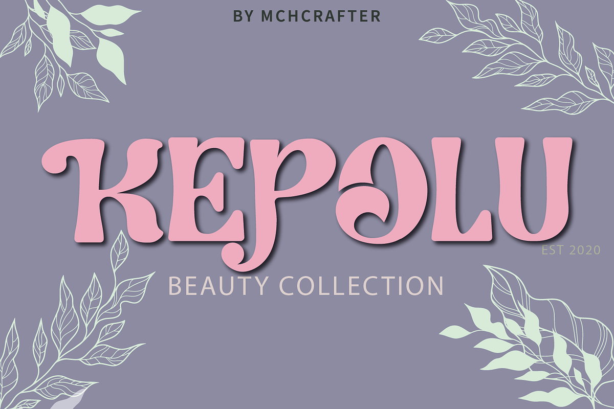 Bibalgo | Stylistic Retro Serif Font, a Serif Font by MchCrafter (Photo 2 of 11)