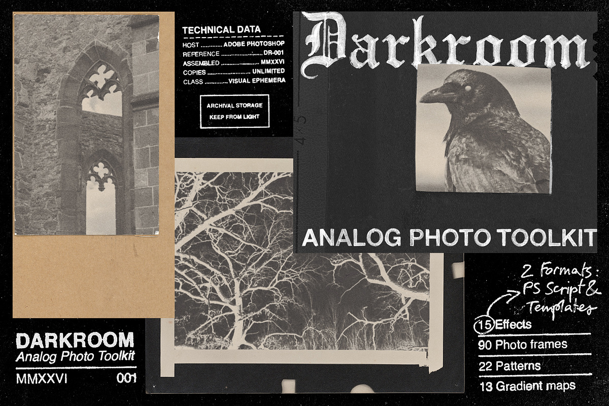 Darkroom - Analog Photo Toolkit, a Preset Add-On by MiksKS (Photo 1 of 27)