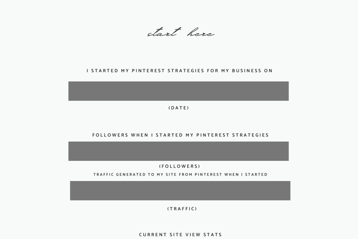DFY Pinterest Marketing Planner[PLR], a Stationery Template by Brand Your Biz Co. (Photo 3 of 10)