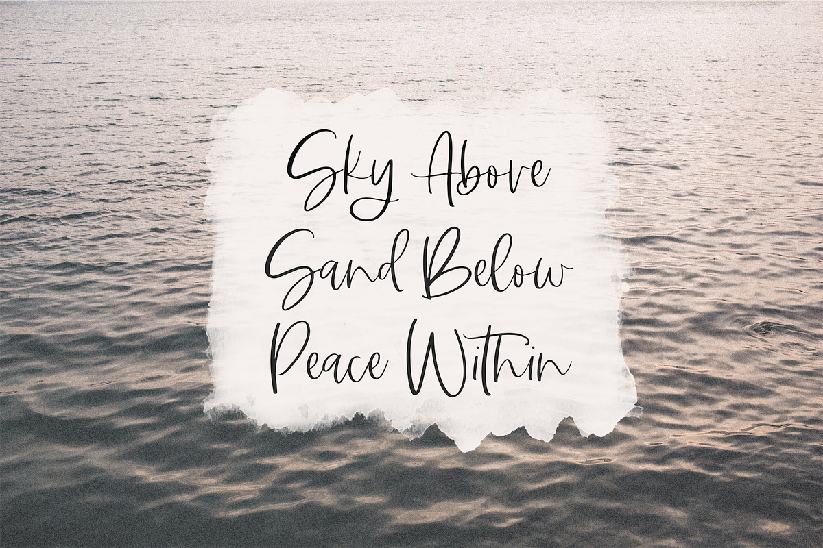 Midnight | Handwritten Script Font, a Script Font by KA Designs (Photo 9 of 19)