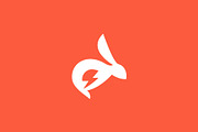 Rabbit & Hare Electric Power Logo, a Branding & Logo Template by brandclay (Thumbnail 2 of 5)