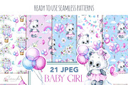 Nursery Clipart, baby shower clipart, an Animal Illustration by CaraulanStore (Thumbnail 6 of 8)