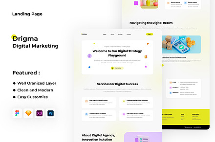 Digital Marketing Landing Page