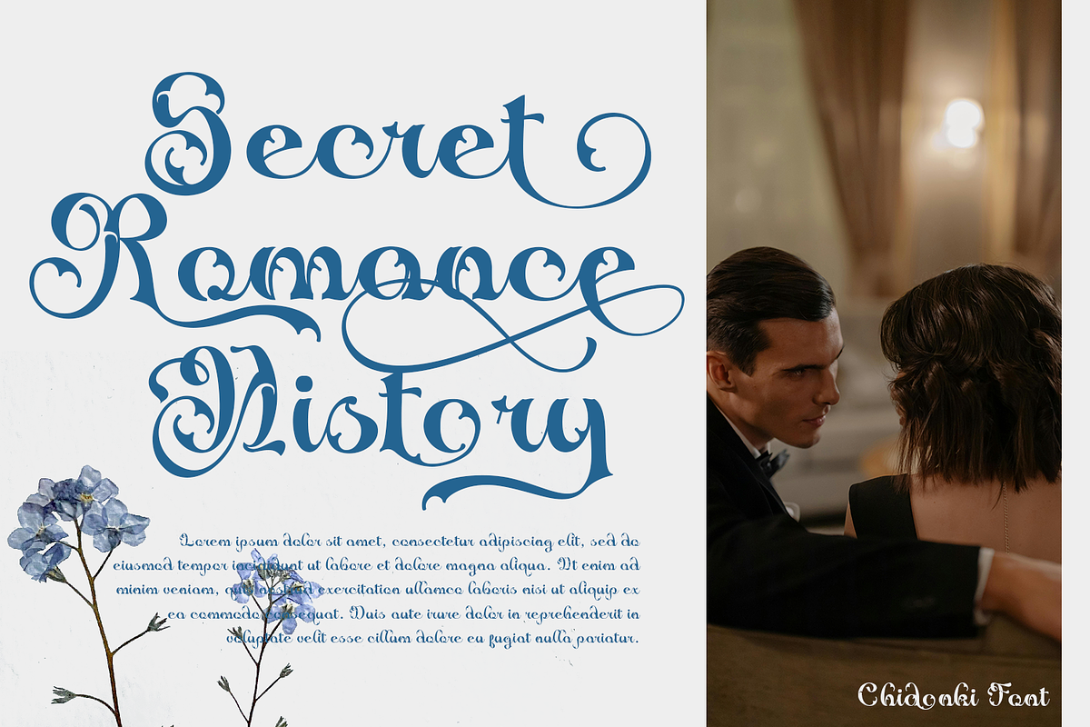 Chidonki Decorative Font, a Blackletter Font by TypeClassHeroes (Photo 5 of 10)