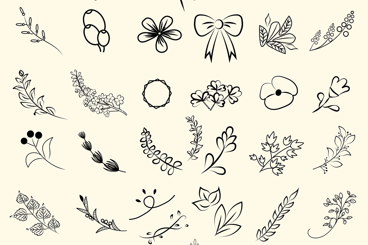 Botanical Elements, a Graphic by Laimmilka (Photo 4 of 5)
